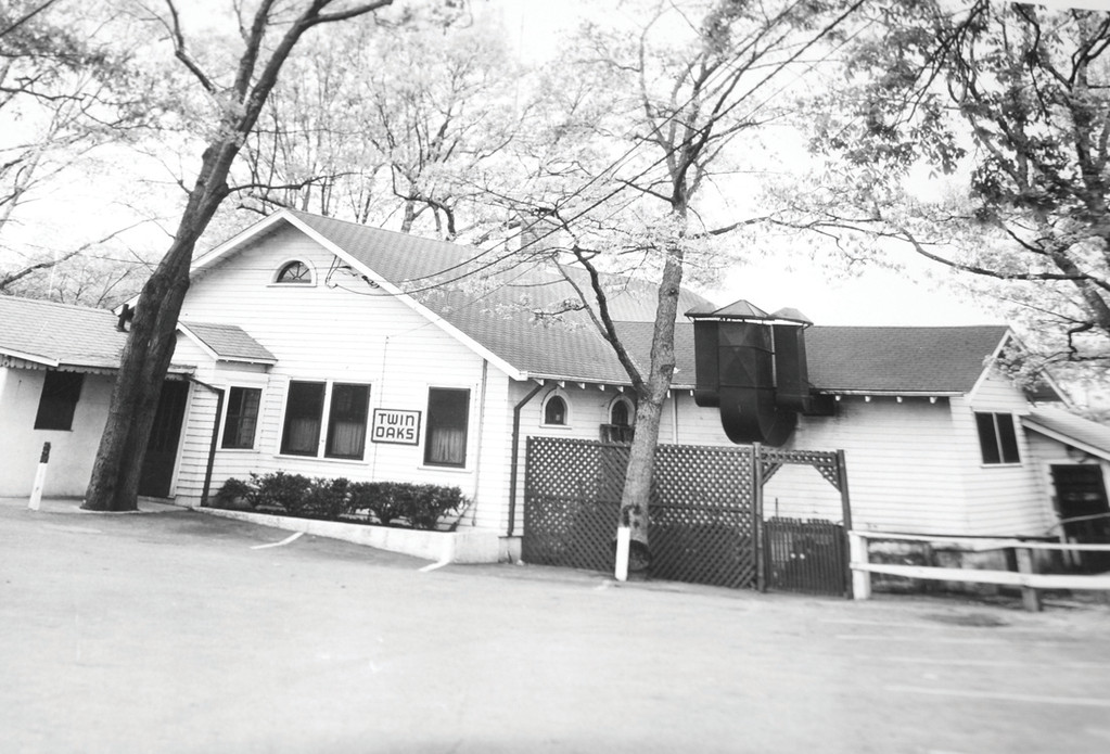 Twin Oaks with additions, early 1980s